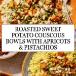 Sweet Potato Couscous Sunshine Bowls Recipe