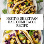 Sheet Pan Halloumi Tacos Recipe