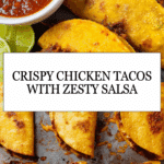 Easy Baked Crispy Chicken Tacos Recipe