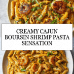 Easy Boursin Pasta Recipe (with Shrimp) VIRAL on tiktok Recipe