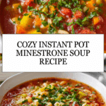 Instant Pot Minestrone Soup Recipe