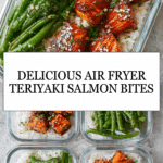 Best Air Fryer Teriyaki Salmon Bites Recipe