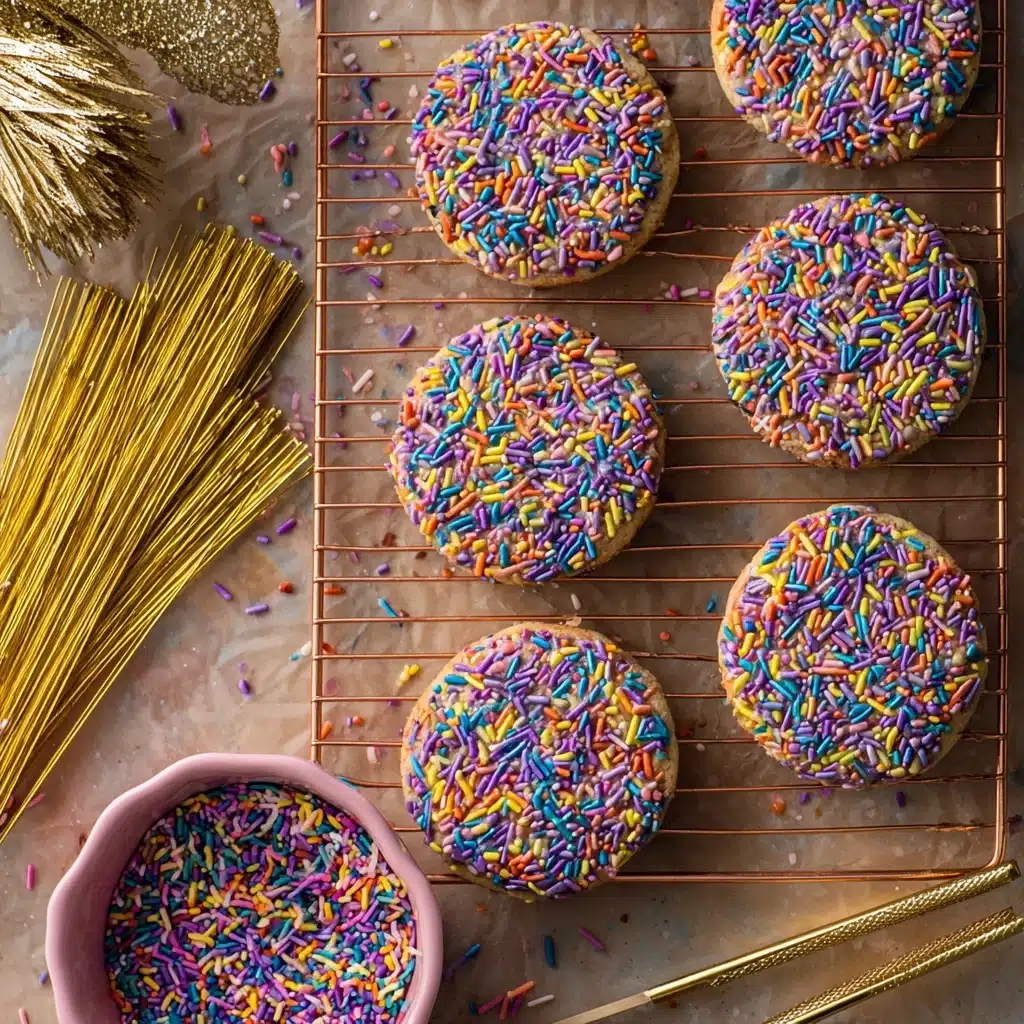 30 Minute Birthday Cake Cookies Recipe - Recipe Image