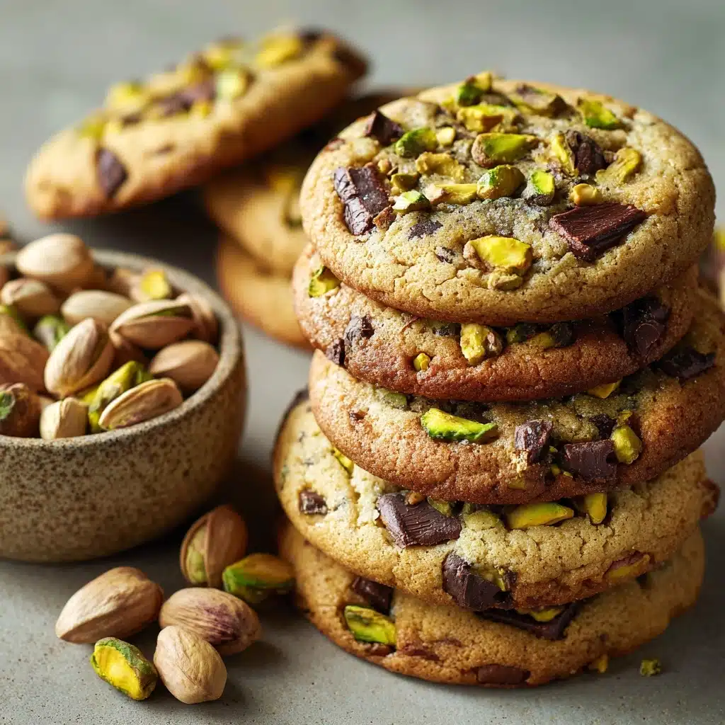 30 Minute Pistachio Chocolate Chip Cookies Recipe - Recipe Image