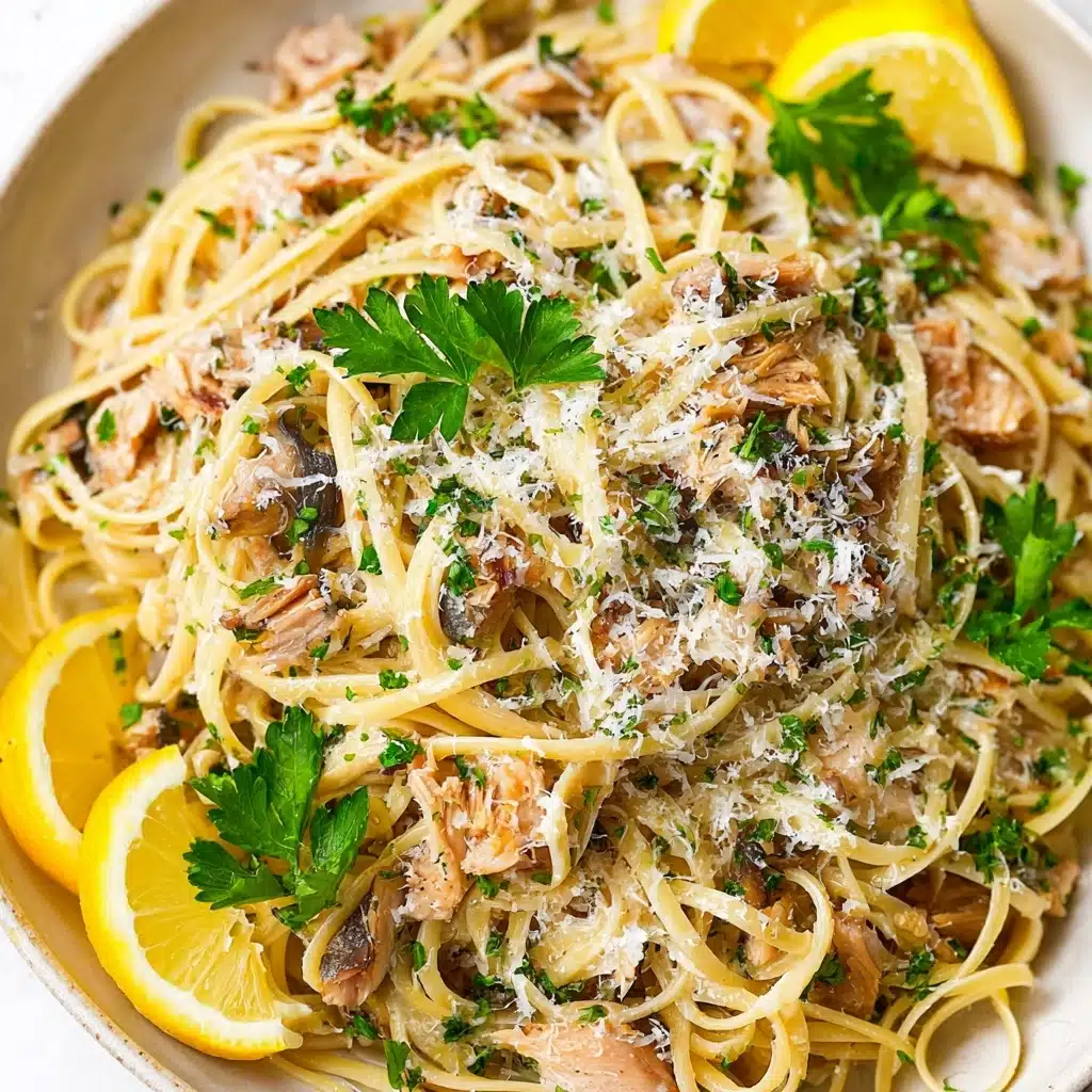 20 Minute Stovetop Tuna Pasta Recipe