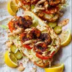 Blackened Shrimp Po Boys Recipe