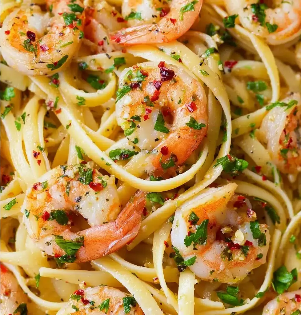 Shrimp Scampi Linguini Recipe - Recipe Image