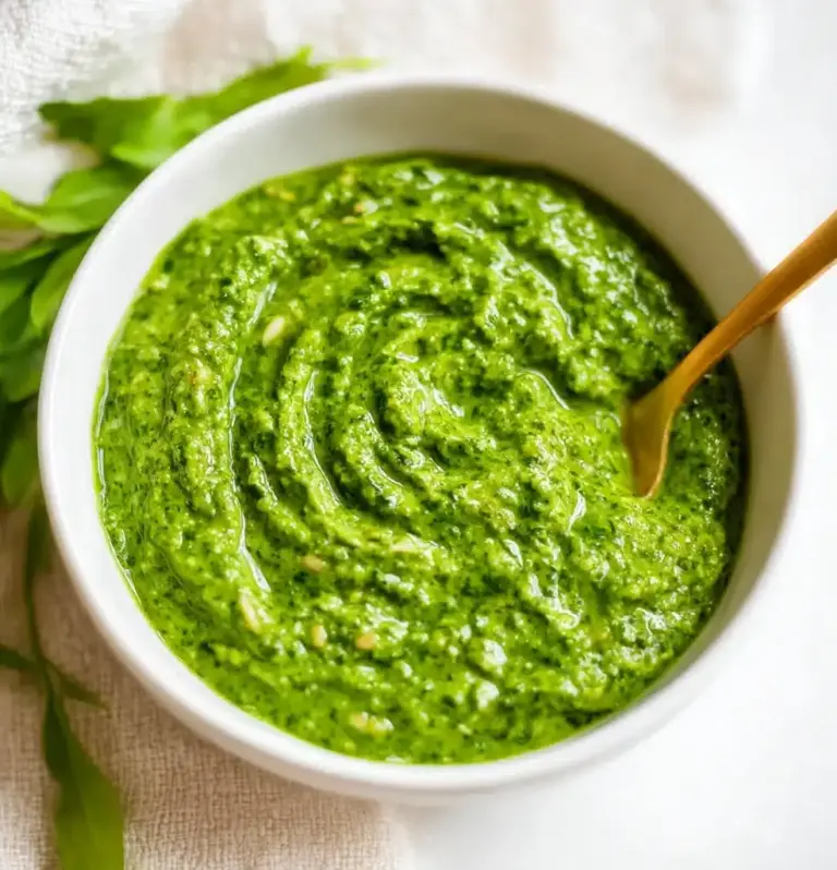 Easy Kale Basil Pesto Recipe