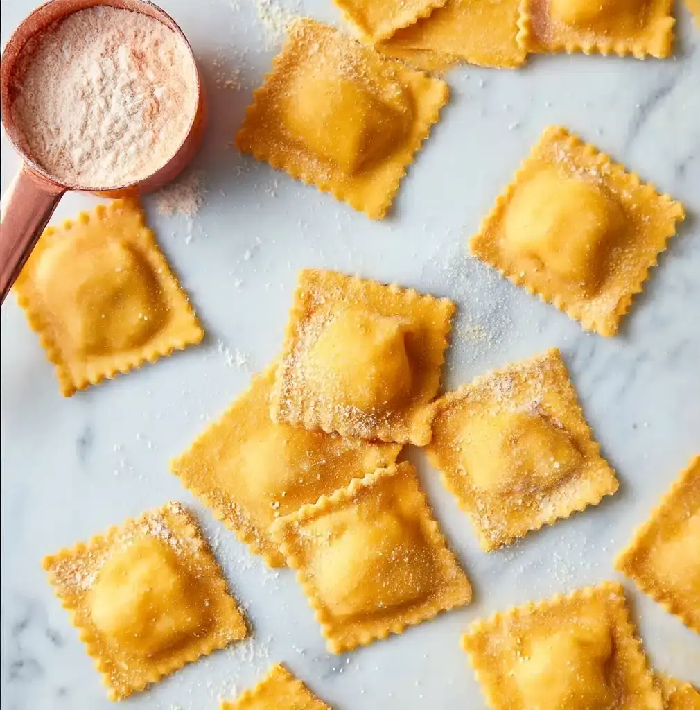 Homemade Butternut Squash Ravioli Recipe - Recipe Image