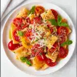 Summer Heirloom Tomato Herb Pasta Recipe