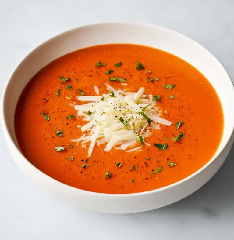 Simple Homemade Tomato Soup Recipe