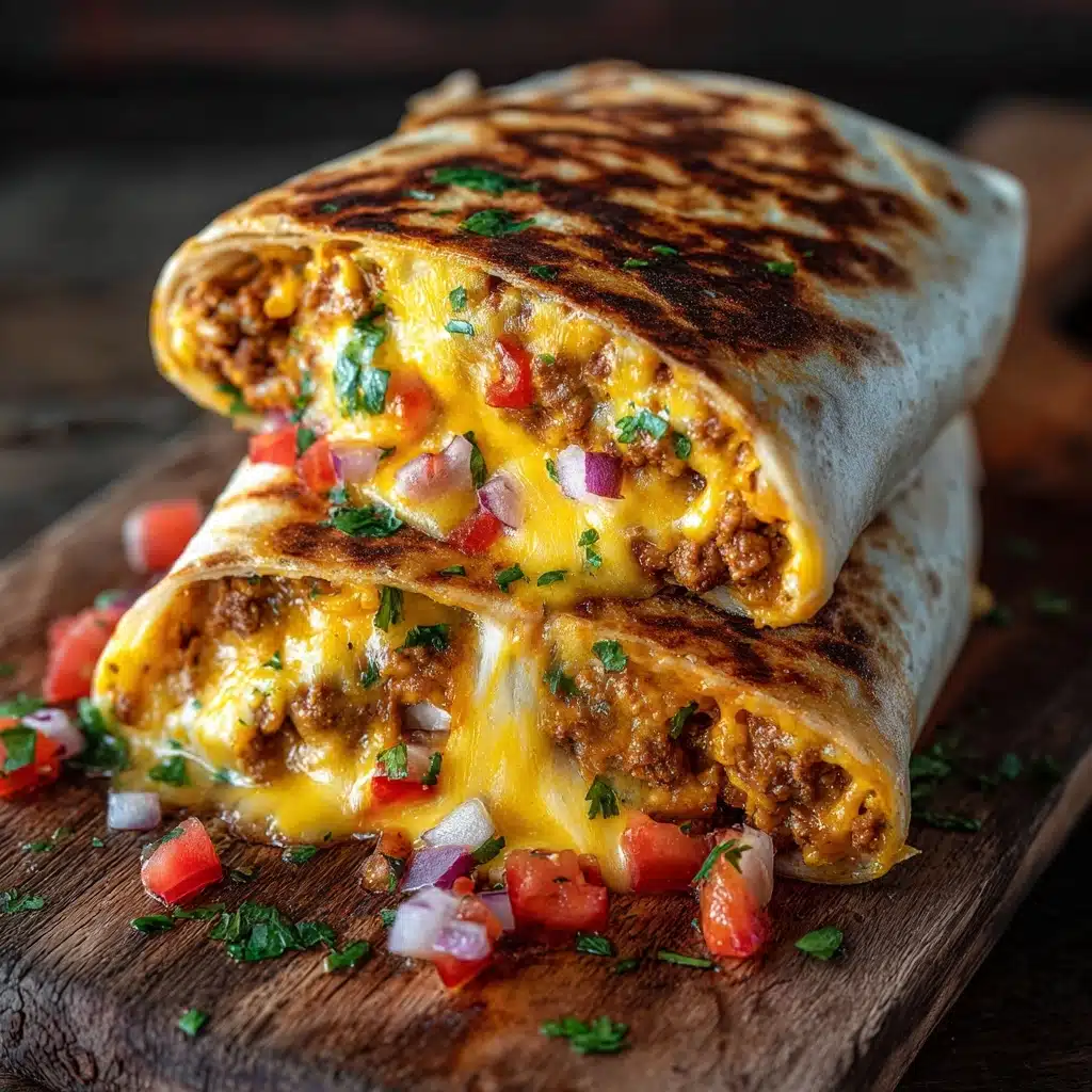 Grilled Cheese Burrito Recipe - Recipe Image