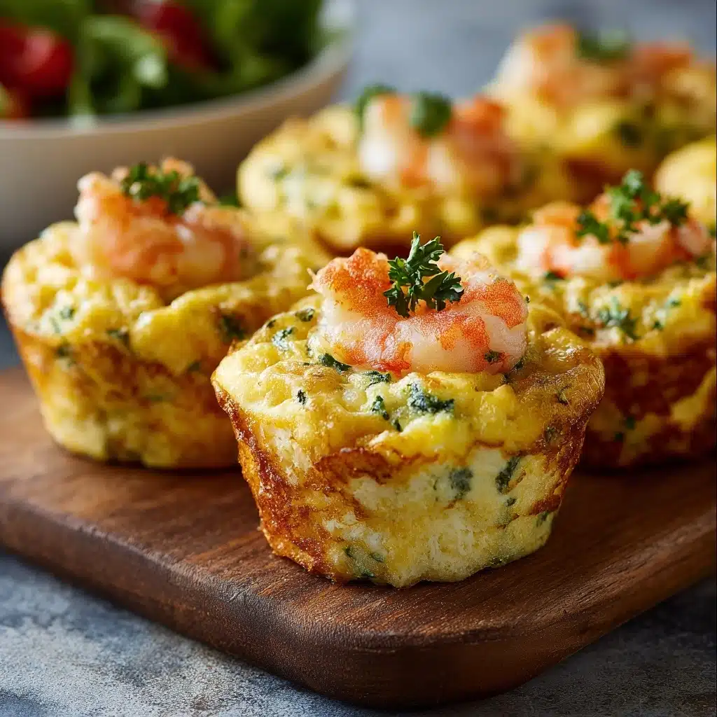 Cheddar Crab And Shrimp Mini Quiches Recipe