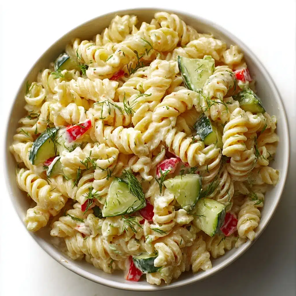 Dill Pickle Pasta Salad Recipe - Recipe Image