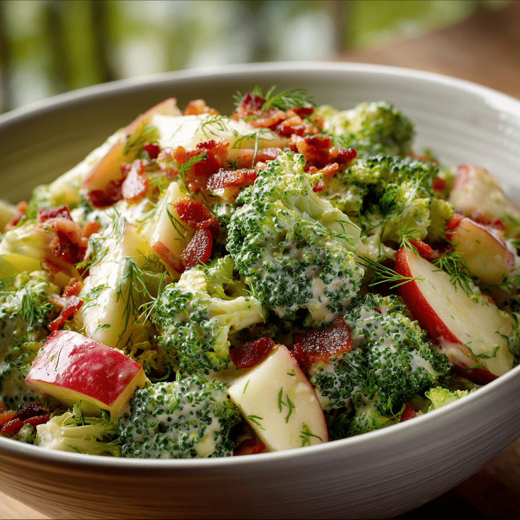 Honeycrisp Apple Broccoli Salad Recipe