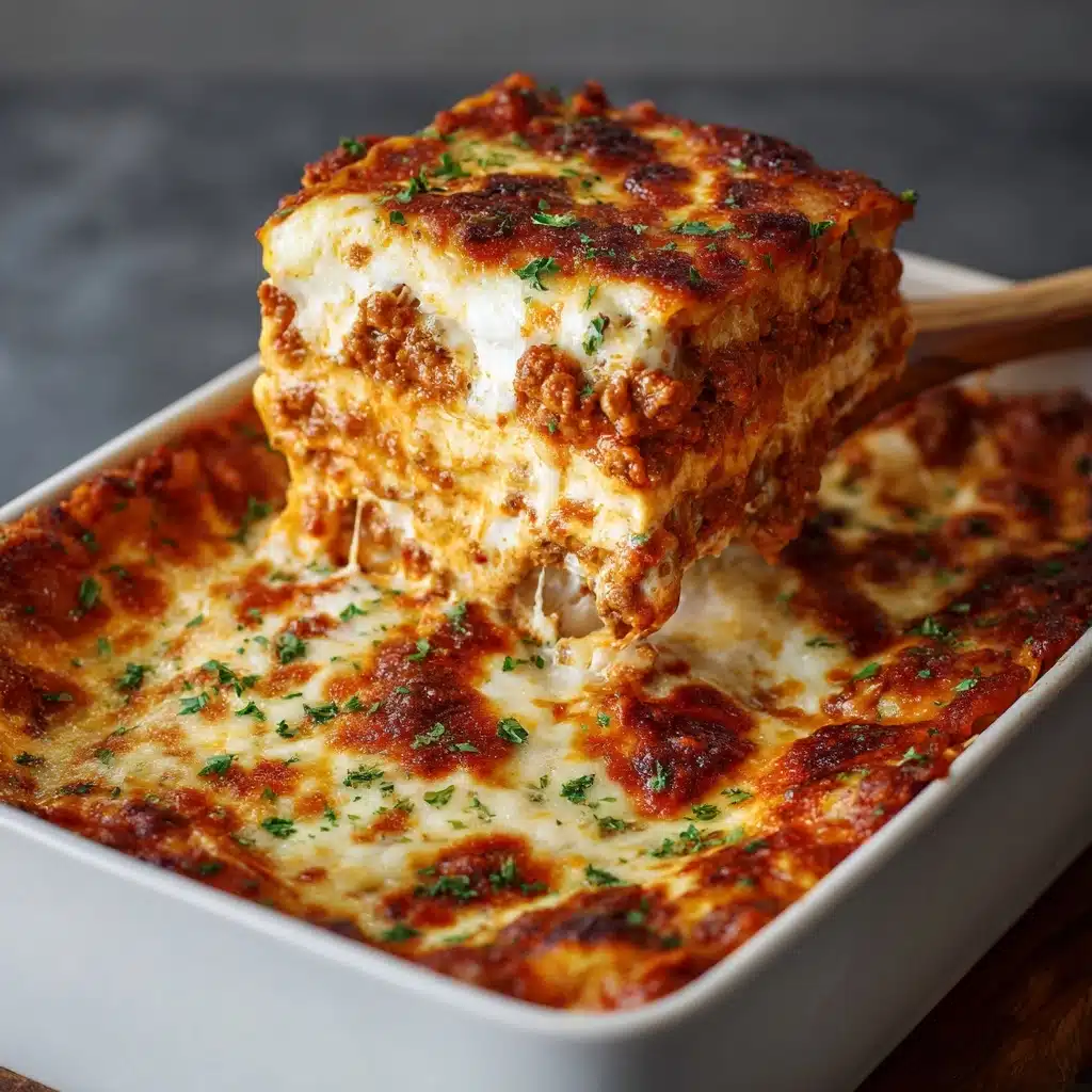 Chicken Parmesan Casserole (Keto, GF) Recipe - Recipe Image