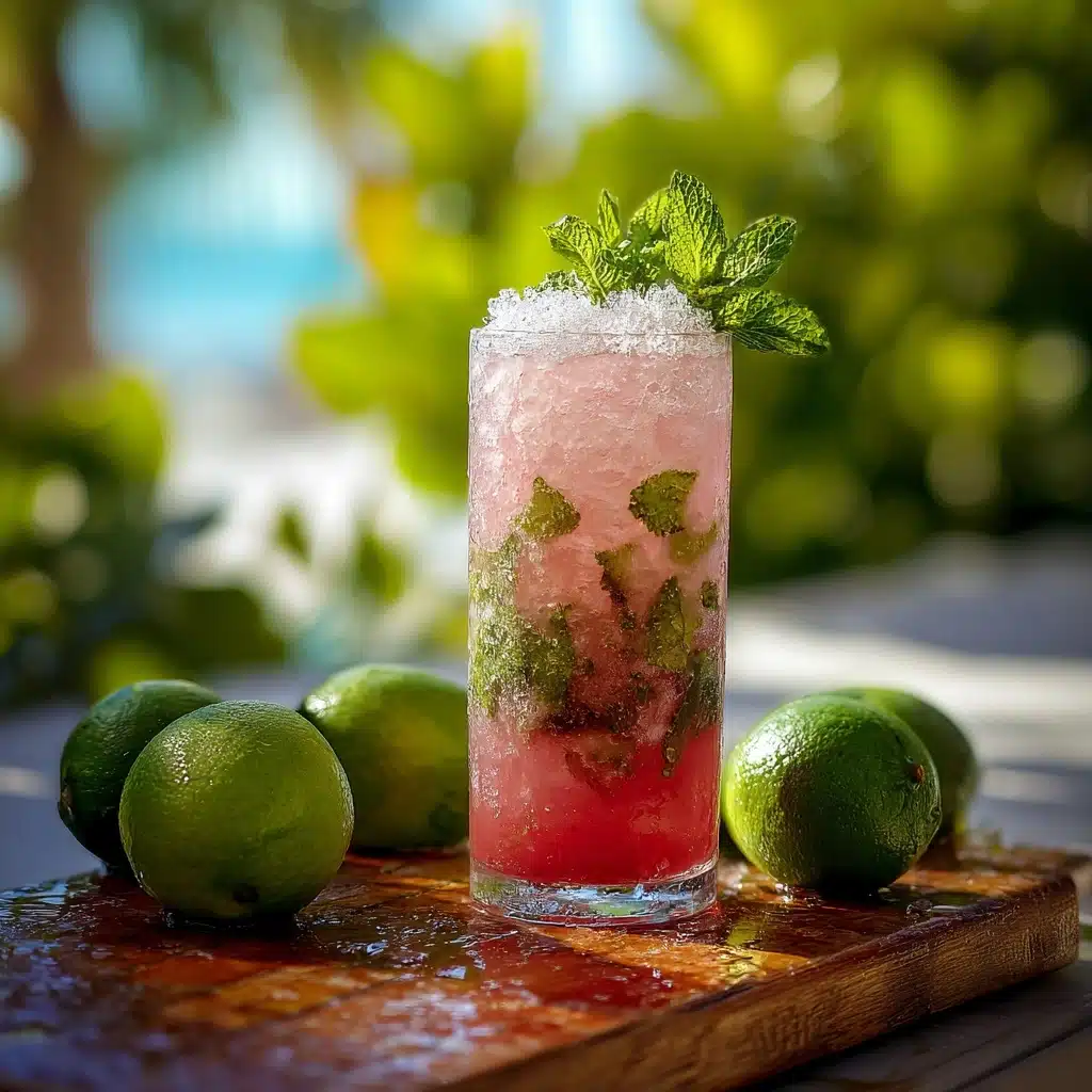 Pink Coconut Mojito Recipe - Recipe Image