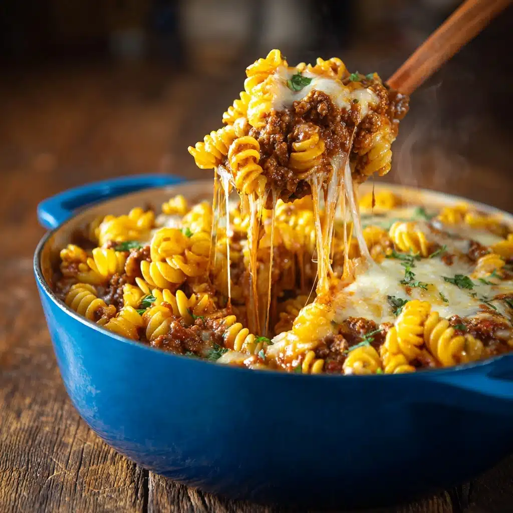 Cheesy Taco Pasta Recipe - Recipe Image