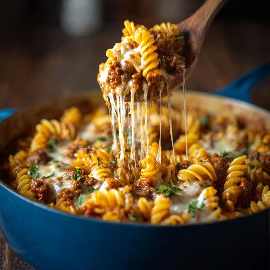 Cheesy Taco Pasta Recipe - Recipe Image