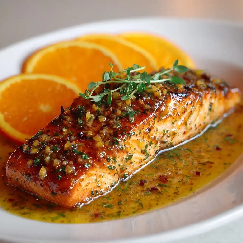Pan Fried Orange Salmon Recipe