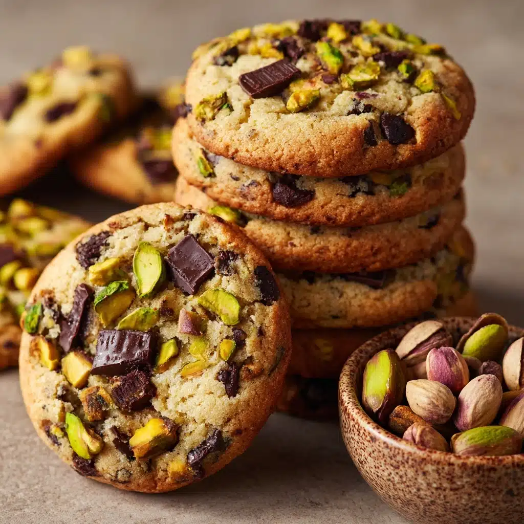 30 Minute Pistachio Chocolate Chip Cookies Recipe - Recipe Image
