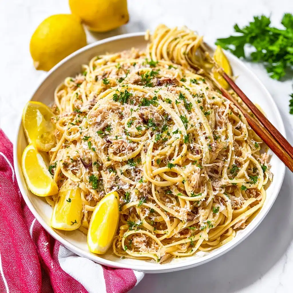 20 Minute Stovetop Tuna Pasta Recipe - Recipe Image