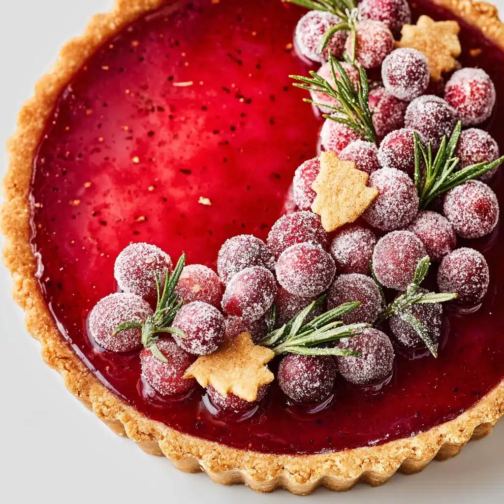 Cranberry Curd Tart Recipe - Recipe Image