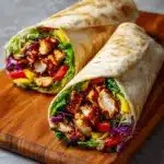 Honey Bbq Chicken Wraps Recipe