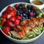 Summer Berry Chicken Salad With Poppy Seed Dressing Recipe