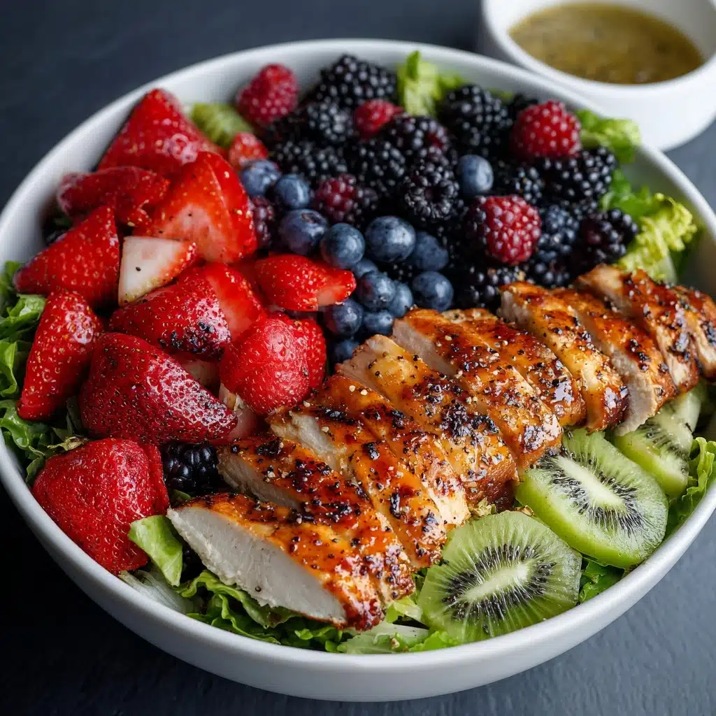 Summer Berry Chicken Salad With Poppy Seed Dressing Recipe