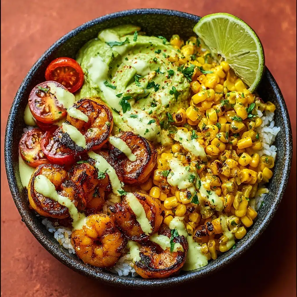 Corn Salsa & Creamy Garlic Sauce Recipe - Recipe Image