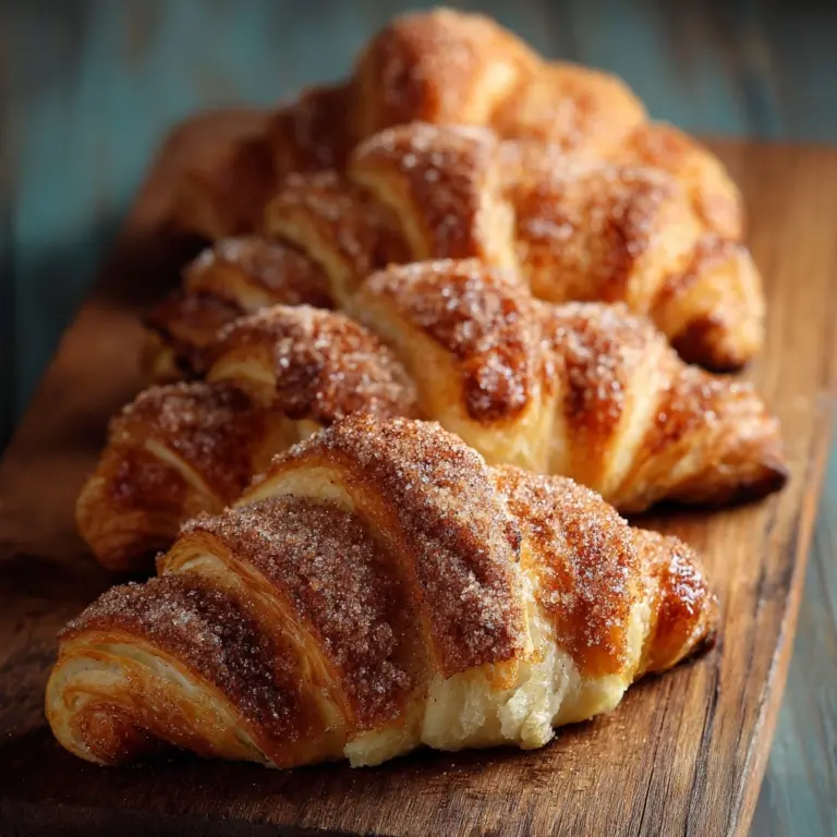 Warm Cinnamon Crescent Twists Recipe