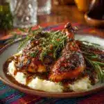 Smothered Turkey Wing Dinner Recipe