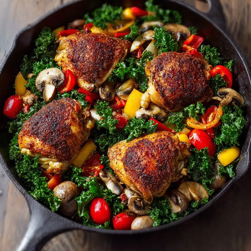 Healthy Chicken and Vegetables Skillet Recipe