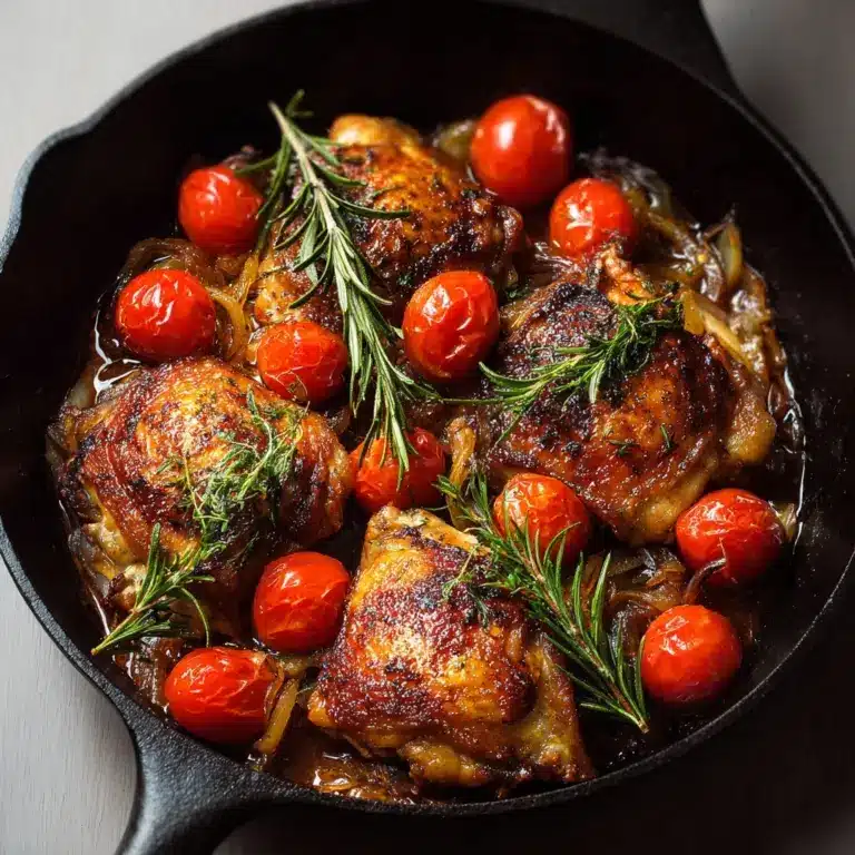 One Pan Balsamic Chicken Recipe