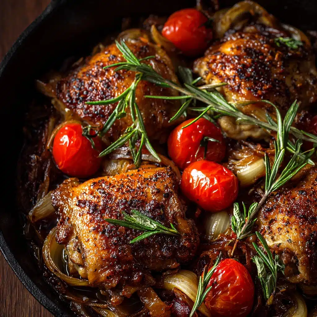 One Pan Balsamic Chicken Recipe - Recipe Image