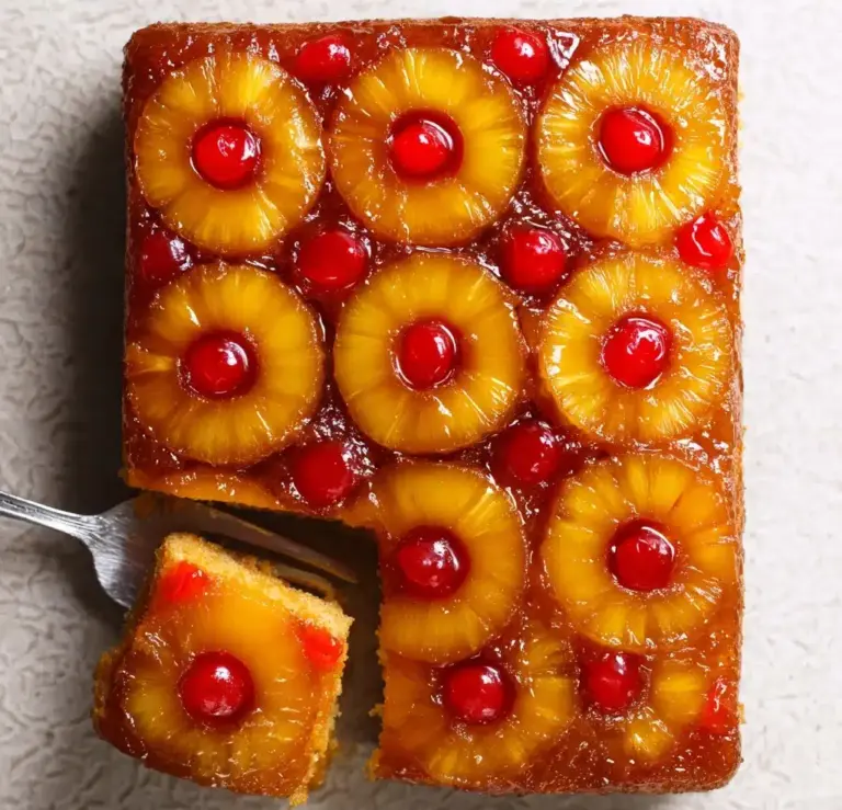 Pineapple Upside Down Cake Recipe
