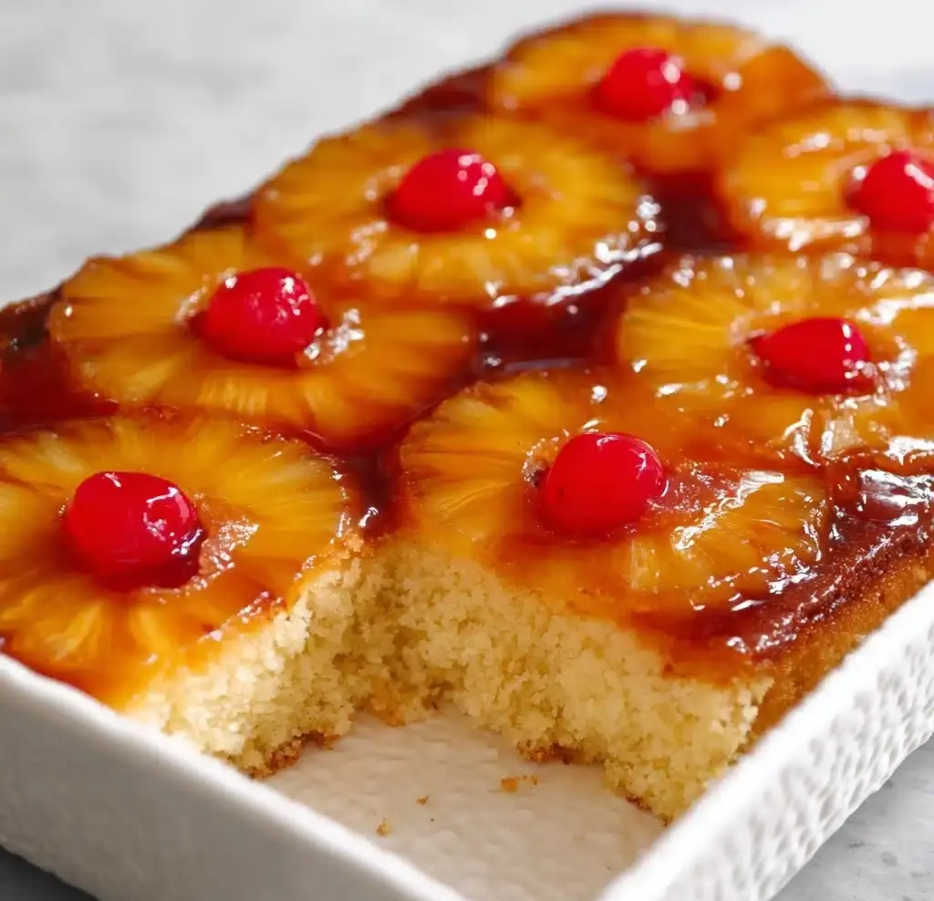 Pineapple Upside Down Cake Recipe - Recipe Image