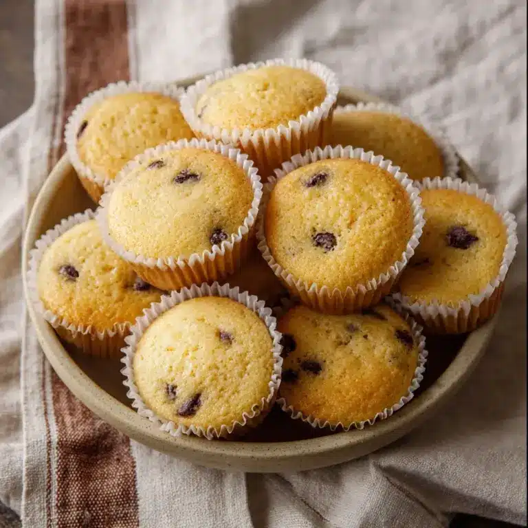 25 Minute Moist Mini Banana Muffins Recipe