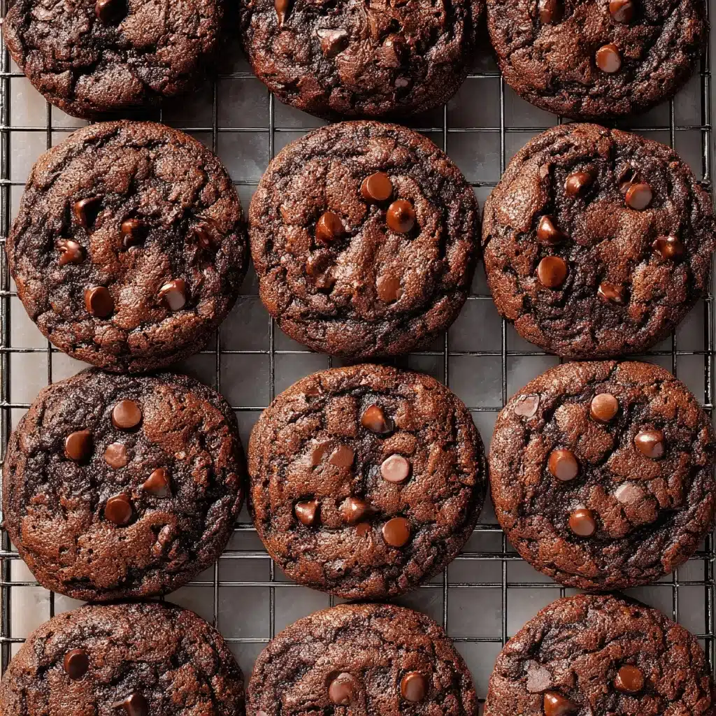 25 Minute Double Chocolate Chip Cookies Recipe - Recipe Image