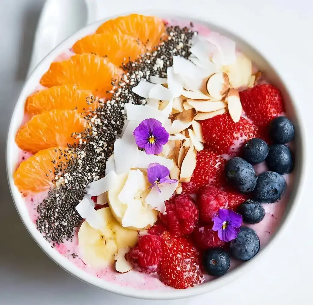 Berry Banana Smoothie Bowl Recipe - Recipe Image