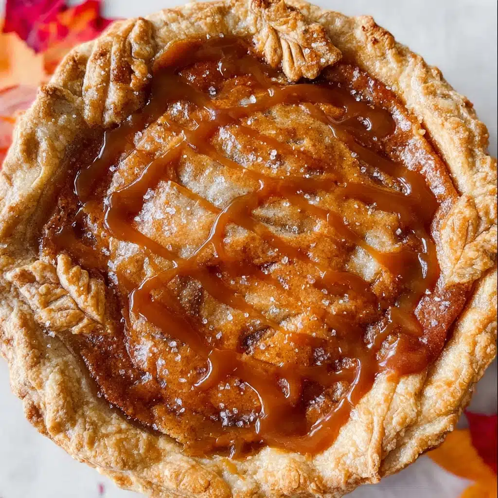 Salted Caramel Apple Pie (with homemade caramel!) Recipe - Recipe Image