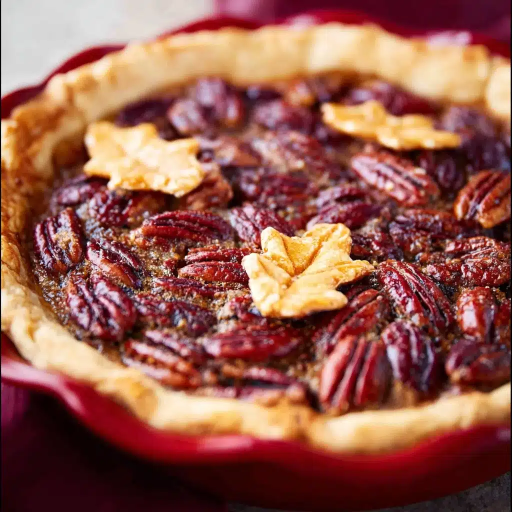 Deep Dish Bourbon Pecan Pie Recipe - Recipe Image