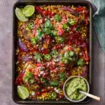 Sheet Pan Nacho Chicken Recipe