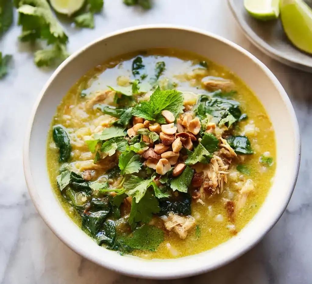 Healing Chicken and Rice Soup Recipe - Recipe Image
