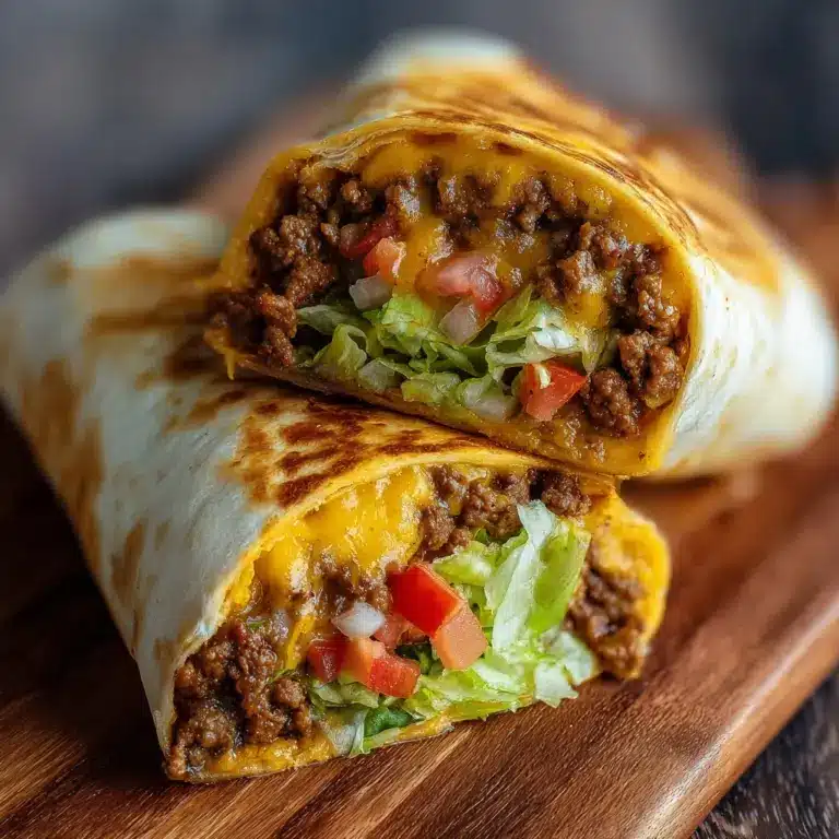 Cheeseburger Burritos Recipe