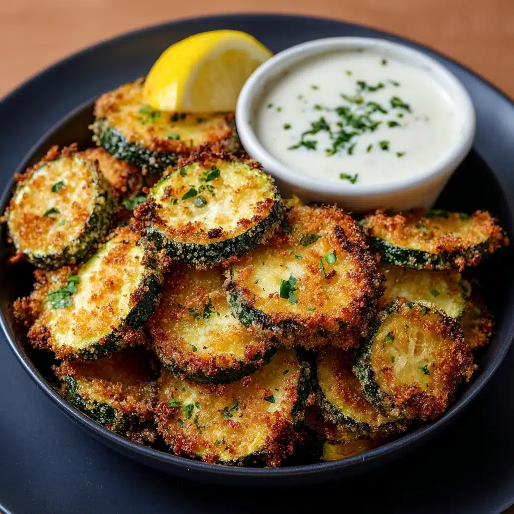 Air Fryer Crispy Parmesan Zucchini Chips Recipe