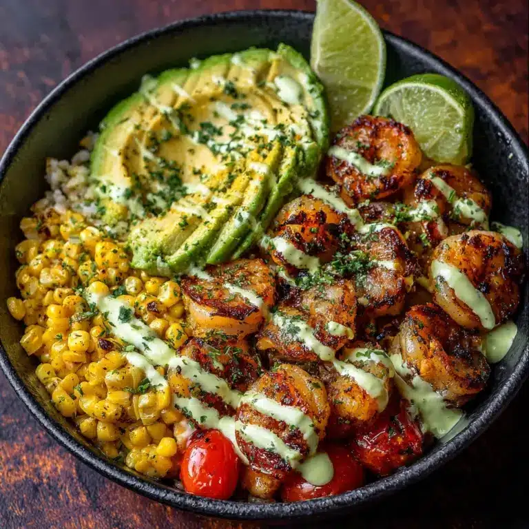 Corn Salsa & Creamy Garlic Sauce Recipe