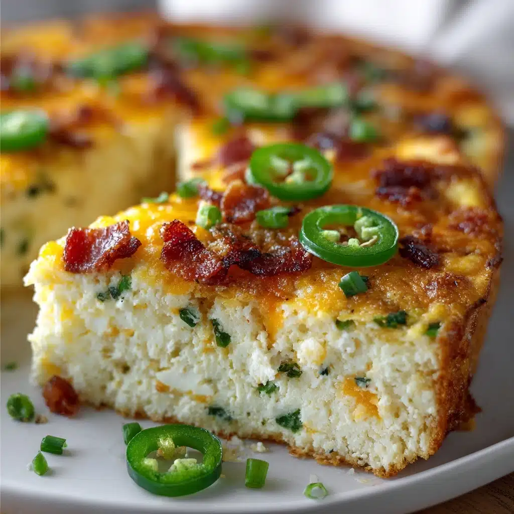 Keto Jalapeño Popper Casserole Recipe - Recipe Image