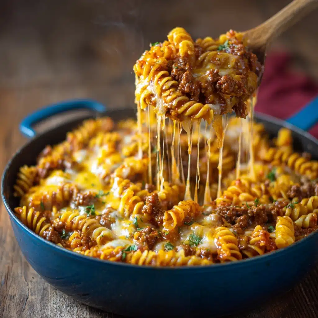 Cheesy Taco Pasta Recipe - Recipe Image